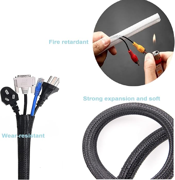 Summer Ready 2-Pack Split Sleeving Cable Protector - Image 5
