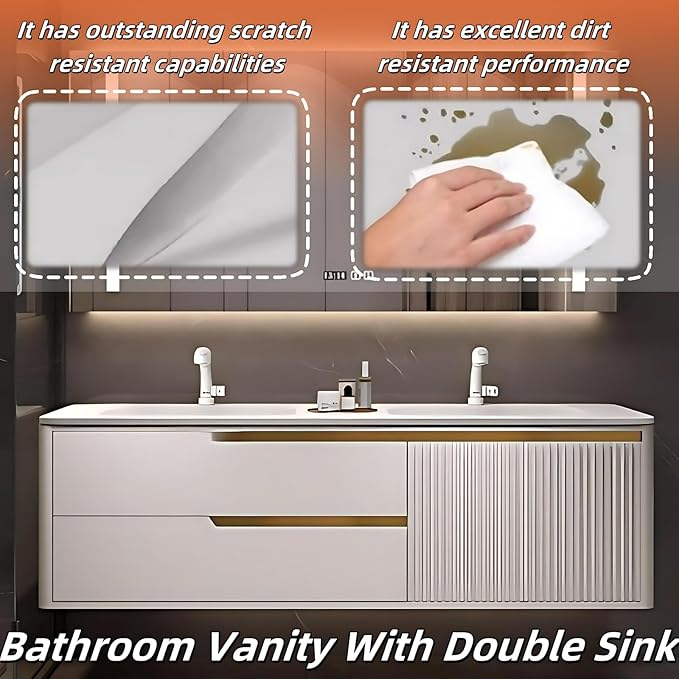 Bathroom Vanity with Double Sink - Image 6