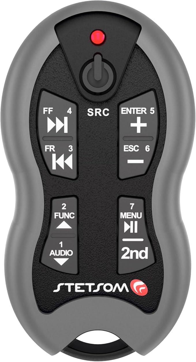 Stetsom SX2 - Universal Remote Control, Long Range, 16 Functions, Learning Mode by Stetsom