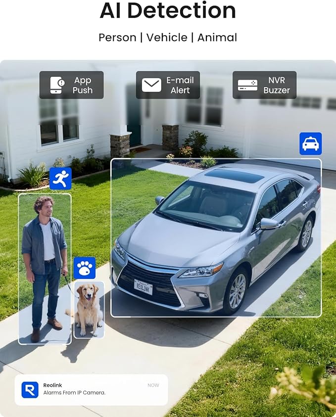 REOLINK 8CH 5MP Home Security Camera System, 4K/8MP 8CH NVR - Image 3