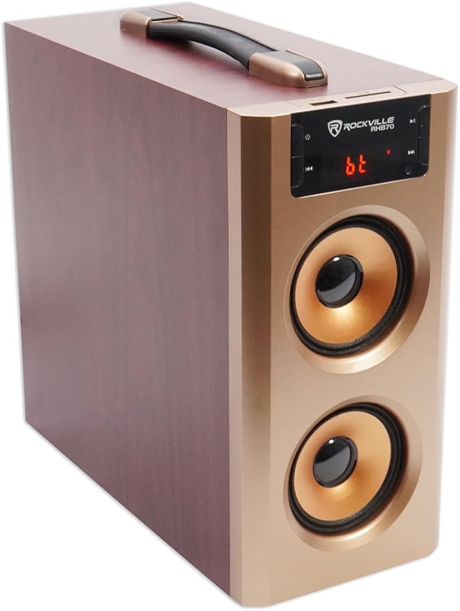 Rockville RHB70 Home Theater Compact Powered Speaker System, 2.1 Channel - Image 3