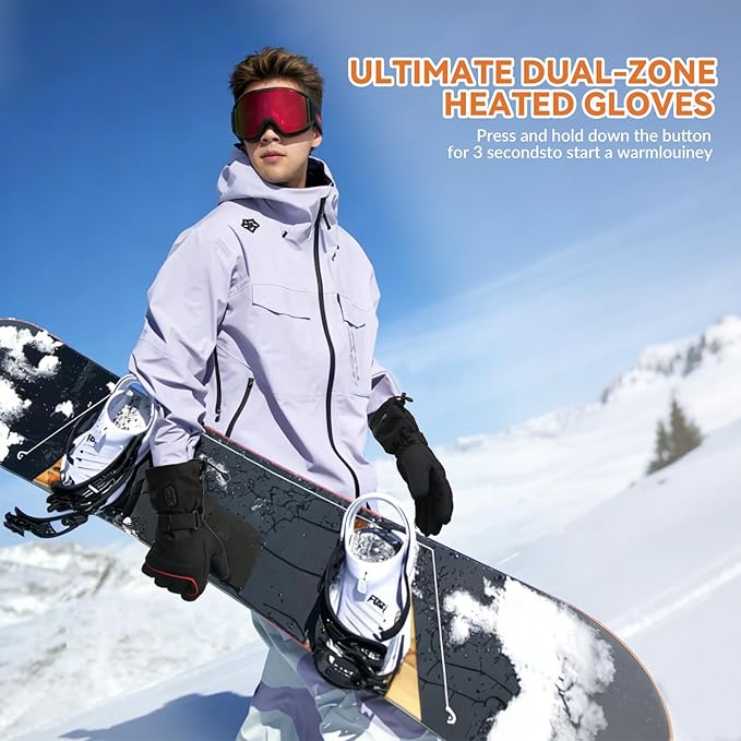 FEETMOR Heated Gloves for Men Women - Image 3