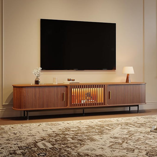 POVISON Sliding Tambour Door TV Stand by POVISON