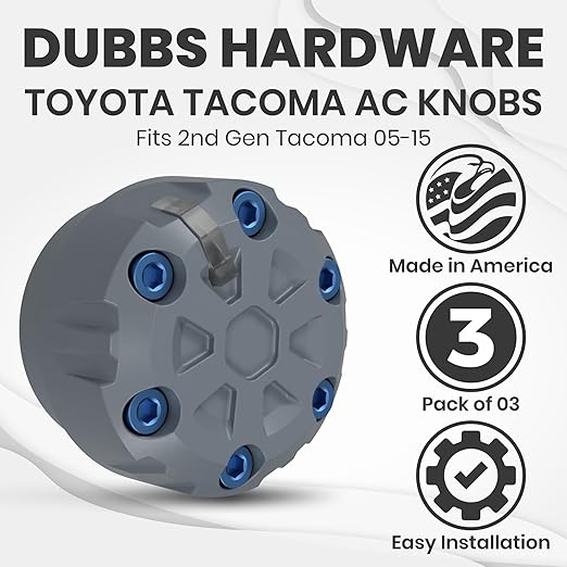 2nd Gen Tacoma Accessories AC Knob Upgrade - Image 3