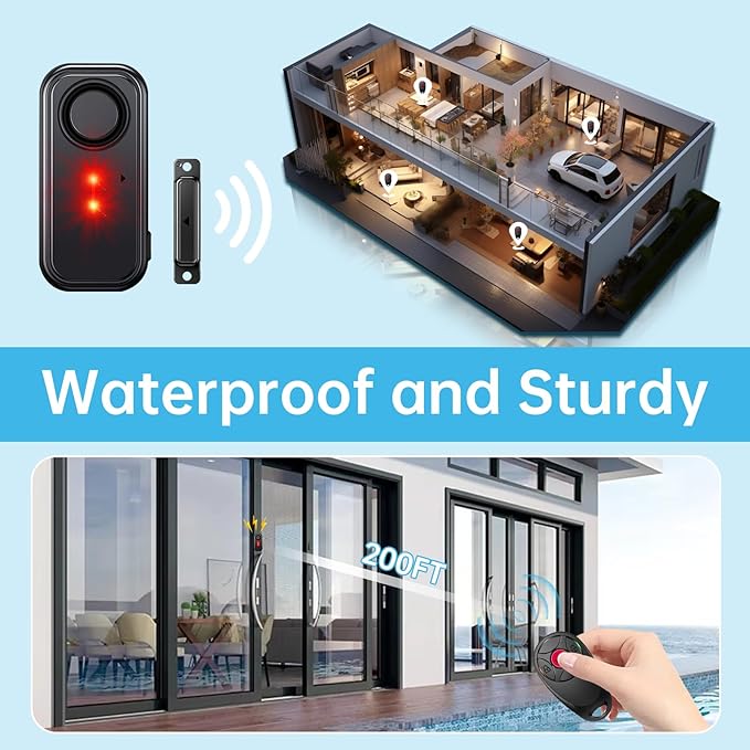 HENDUN Upgraded Window and Door Alarm - Image 5