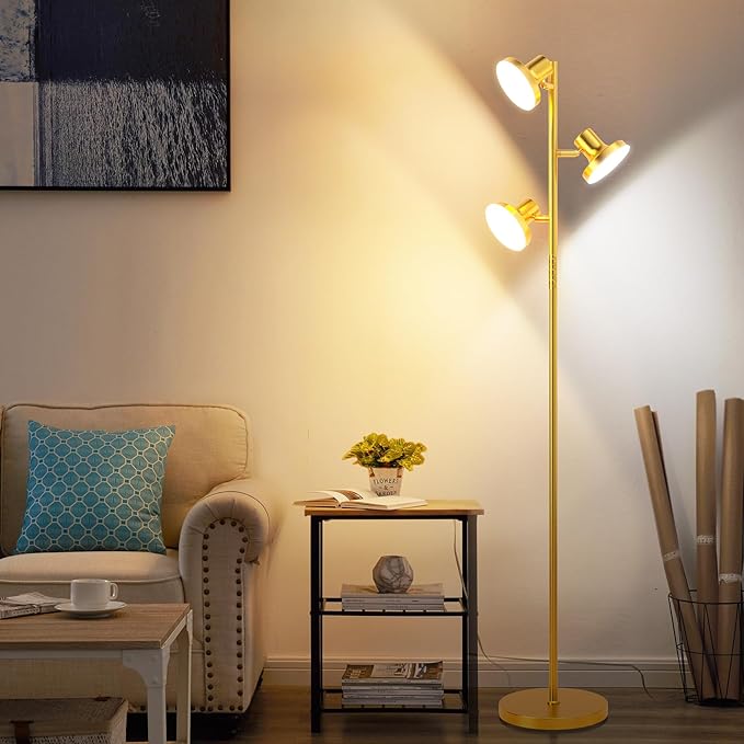 SIBRILLE 36W LED Tree Floor Lamp, Modern Dimmable Standing Lamp - Image 2