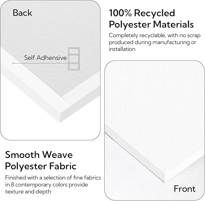 Olanglab Acoustic Panels 2 Pack, Fabric Wrapped Sound Proof Foam Panels - Image 6