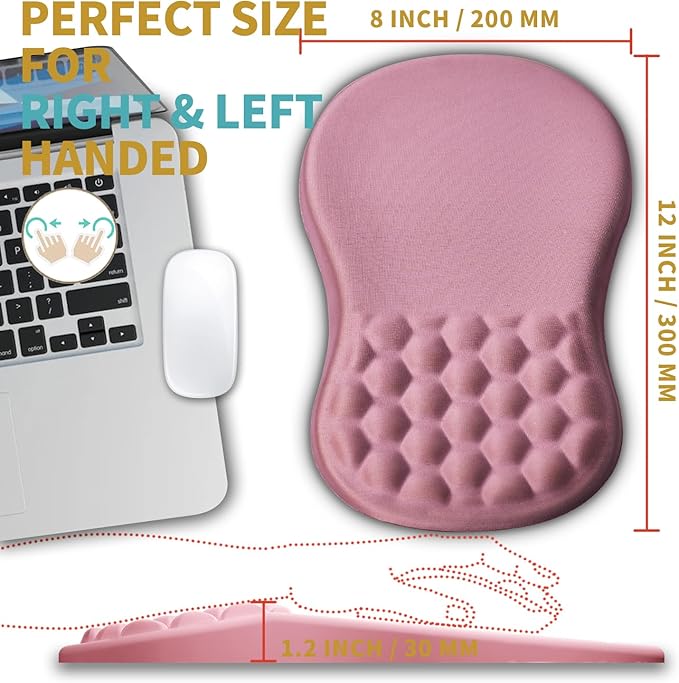Hokafenle Ergonomic Mouse Pad Wrist Support - Image 4