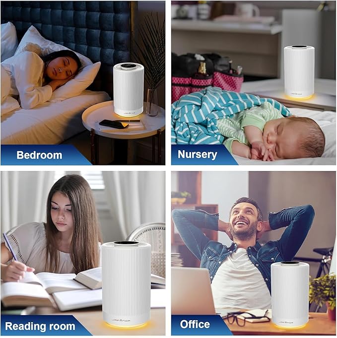 Jafanda Air Purifiers for Home Bedroom Coverage 450 sqft, 23 dB Air Cleaner - Image 2