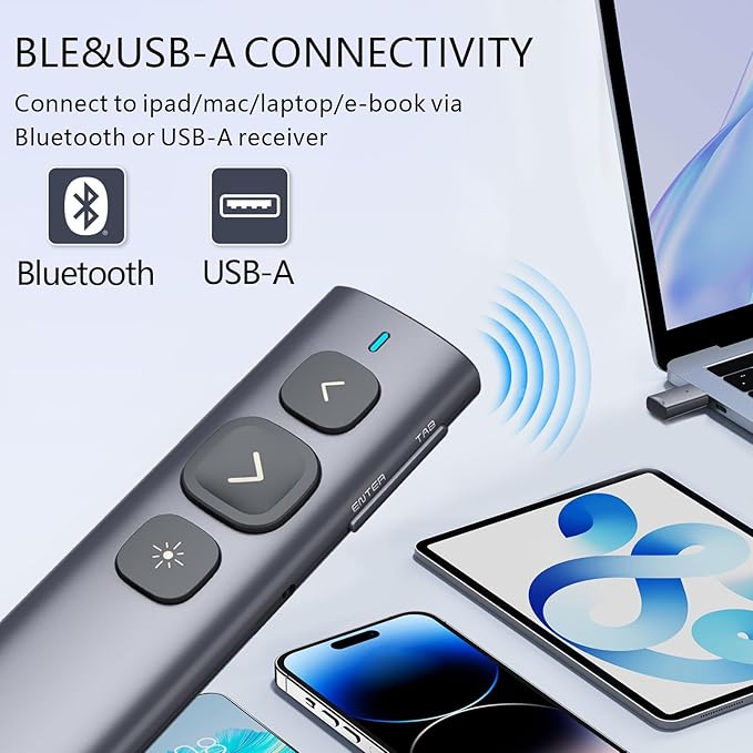 Norwii N95 Bluetooth Presentation Clicker - Image 2