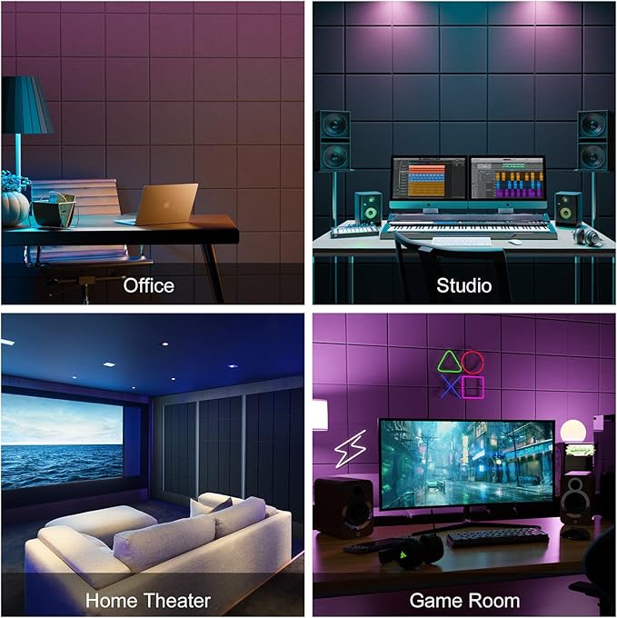 Sonicism 22 Pack Acoustic Wall Panels - Image 6