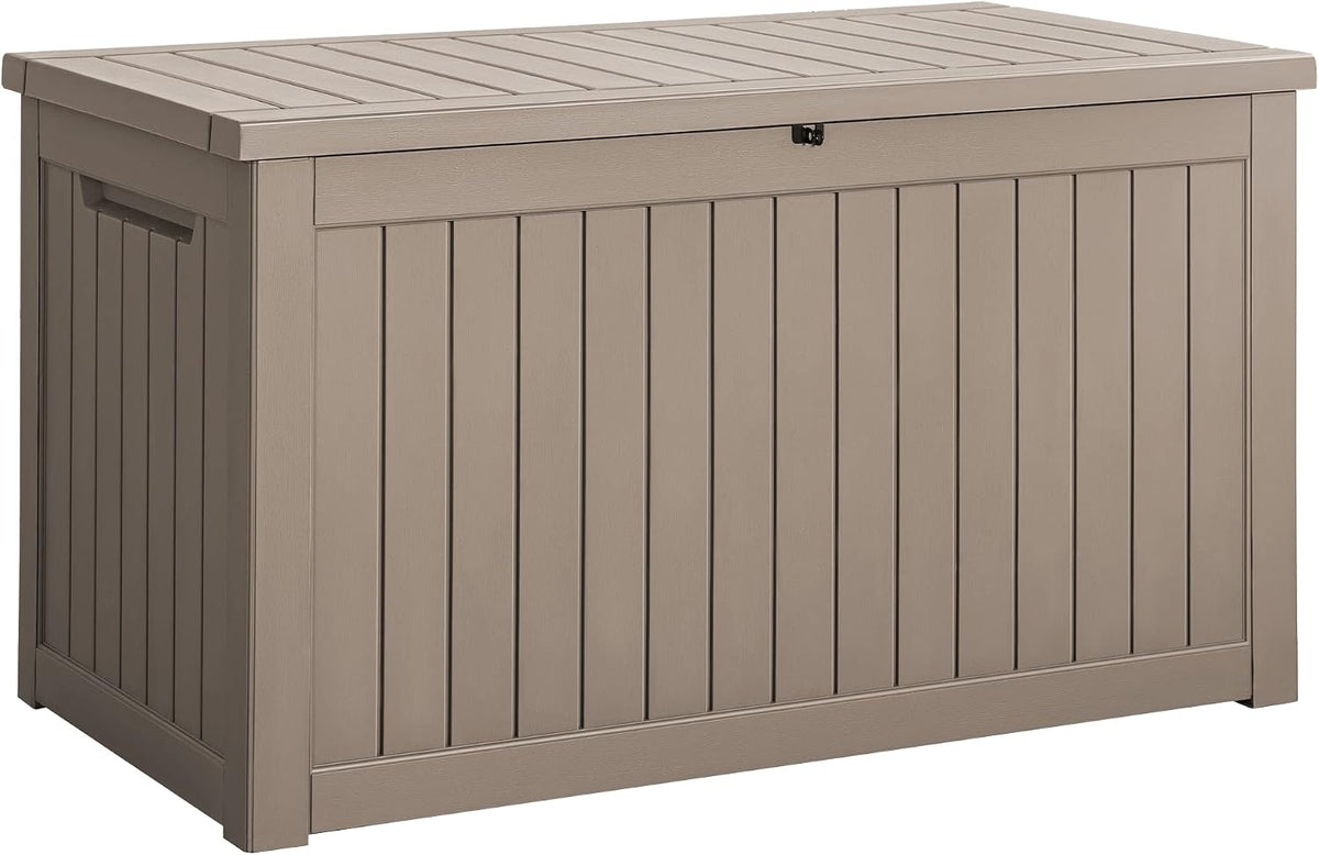 devoko xxl 230 gallon resin large deck box, main product view