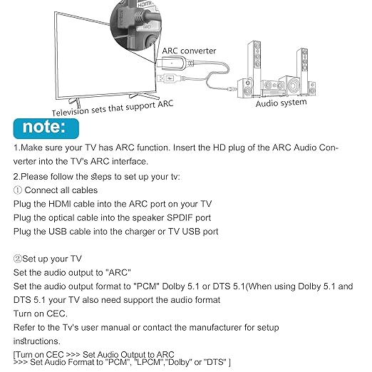 192KHz HDMI ARC to Optical Audio Converter - Image 7