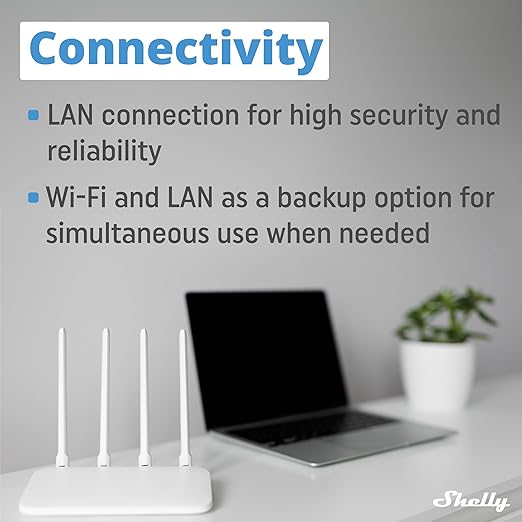 Shelly Pro 3 | Wi-Fi & LAN, 3-Channel Smart Relay | Home & Facility Automation - Image 3
