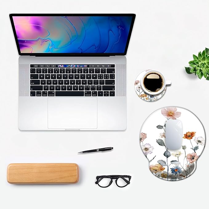 Ergonomic Mouse Pad with Wrist Support, Mouse Pad with Wrist Rest, Relieve - Image 7