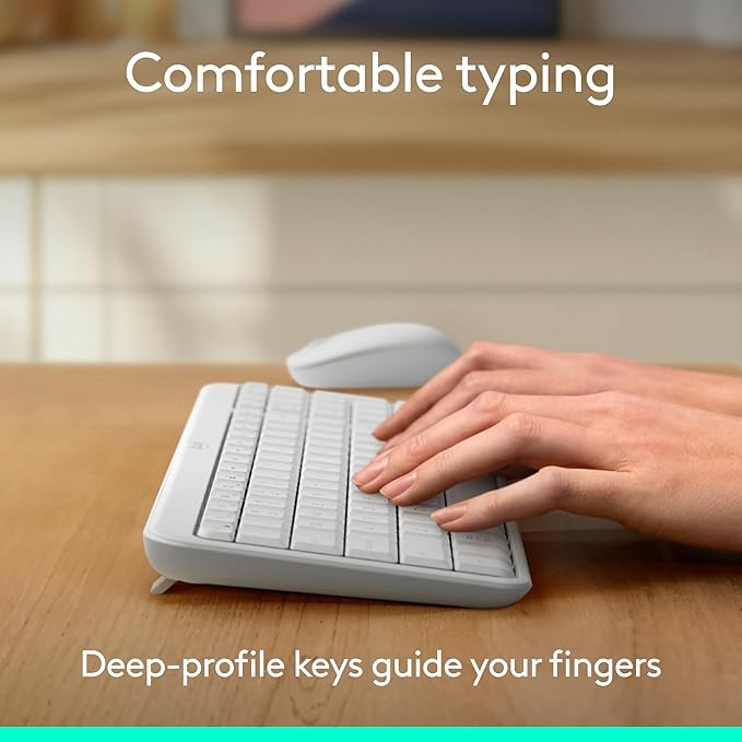 Logitech MK250 Bluetooth Wireless Mouse and Keyboard Combo: Fast & Easy - Image 4