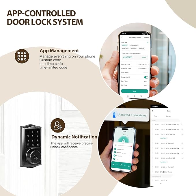 Smart Keyless Entry Door Lock - Image 4