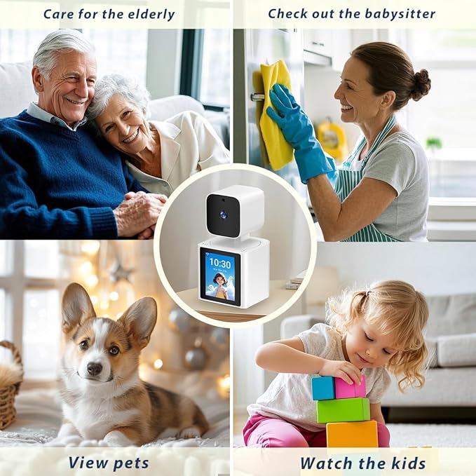 CIAJIE Home Security Camera Indoor, Pet Camera, 1080P Dog Camera - Image 7