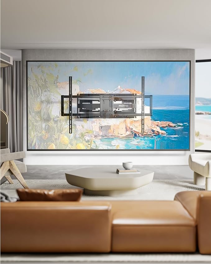 monTEK Heavy Duty XXL Full Motion TV Wall Mount - Image 8