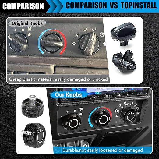 Xomzema 3Pcs Upgraded Control Switch Knob - Image 3