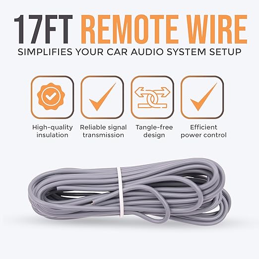 Elite Audio Premium 4 Gauge CCA Amplifier Installation Wiring Amp Kit, 2000 - Image 6