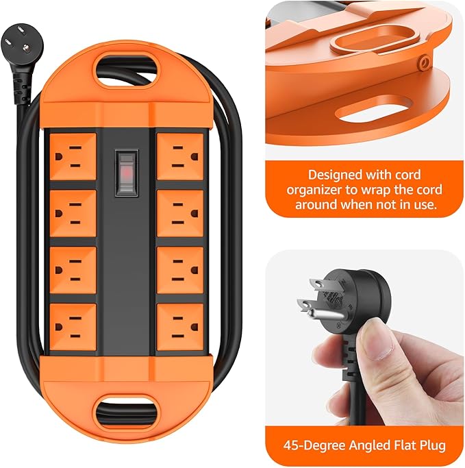 CCCEI Outdoor Power Strip Weatherproof - Image 6