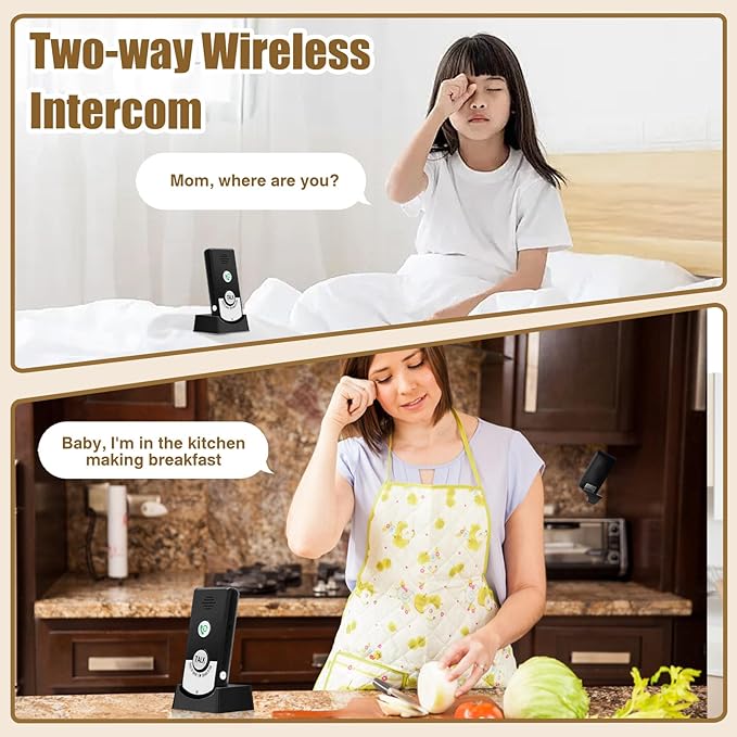 Intercom System for Home, 2 Way Voice Intercom Wireless, Home Intercom System - Image 8