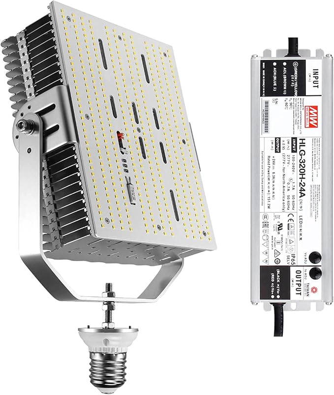 OPENLUX 300W Shoebox LED Retrofit Kit 43, 500LM E39 Mogul Base, 5000K LED by BrightensustainablyChooseOPENLUX