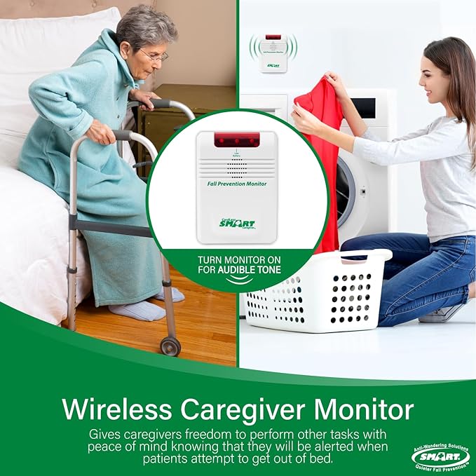 Smart Caregiver Cordless Bed and Chair Exit System - Image 3