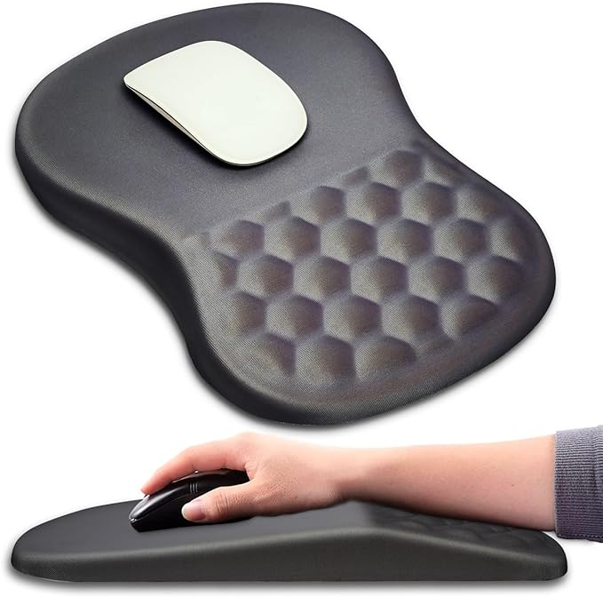 KUOSGM Mouse Pad Wrist Support, Ergonomic Mouse Pad by KUOSGM