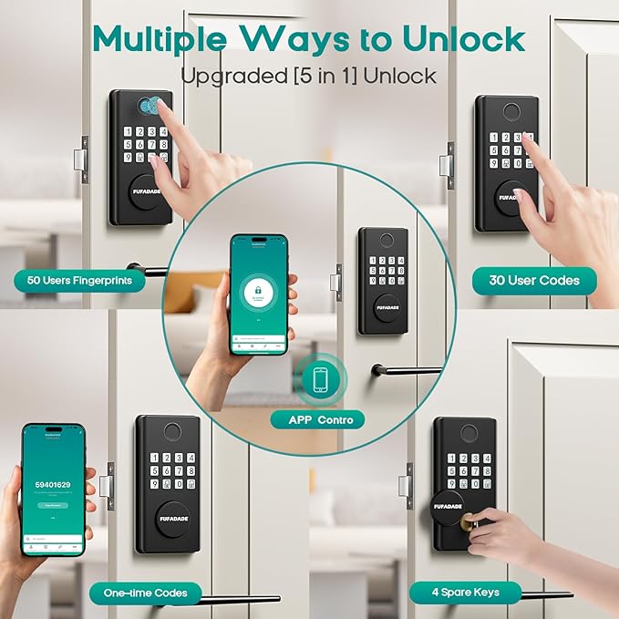 Digital Door Lock with Keypad Set - Image 4