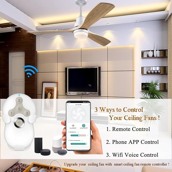 Smart WiFi Universal Ceiling Fan Remote Control Kit - Image 2