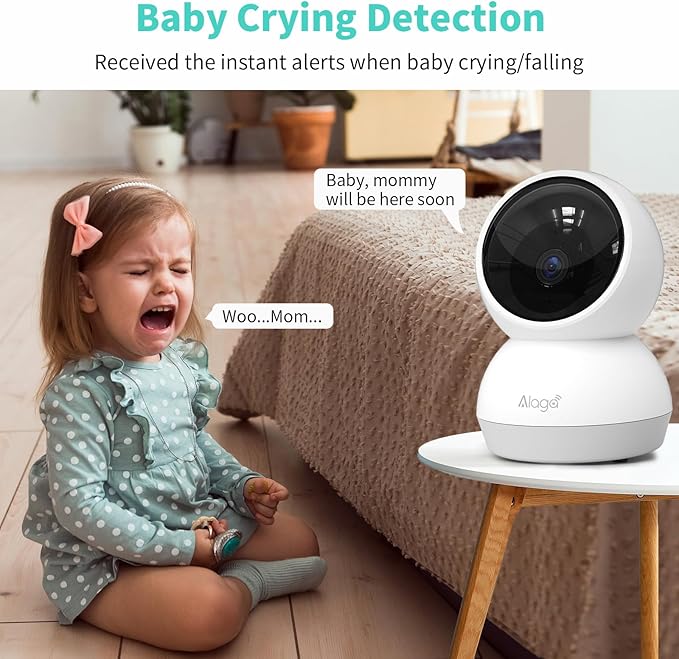 2K Indoor Security Camera, AI Human & Pet Motion, 2.4/5 GHz, 360° Pan Tilt - Image 7