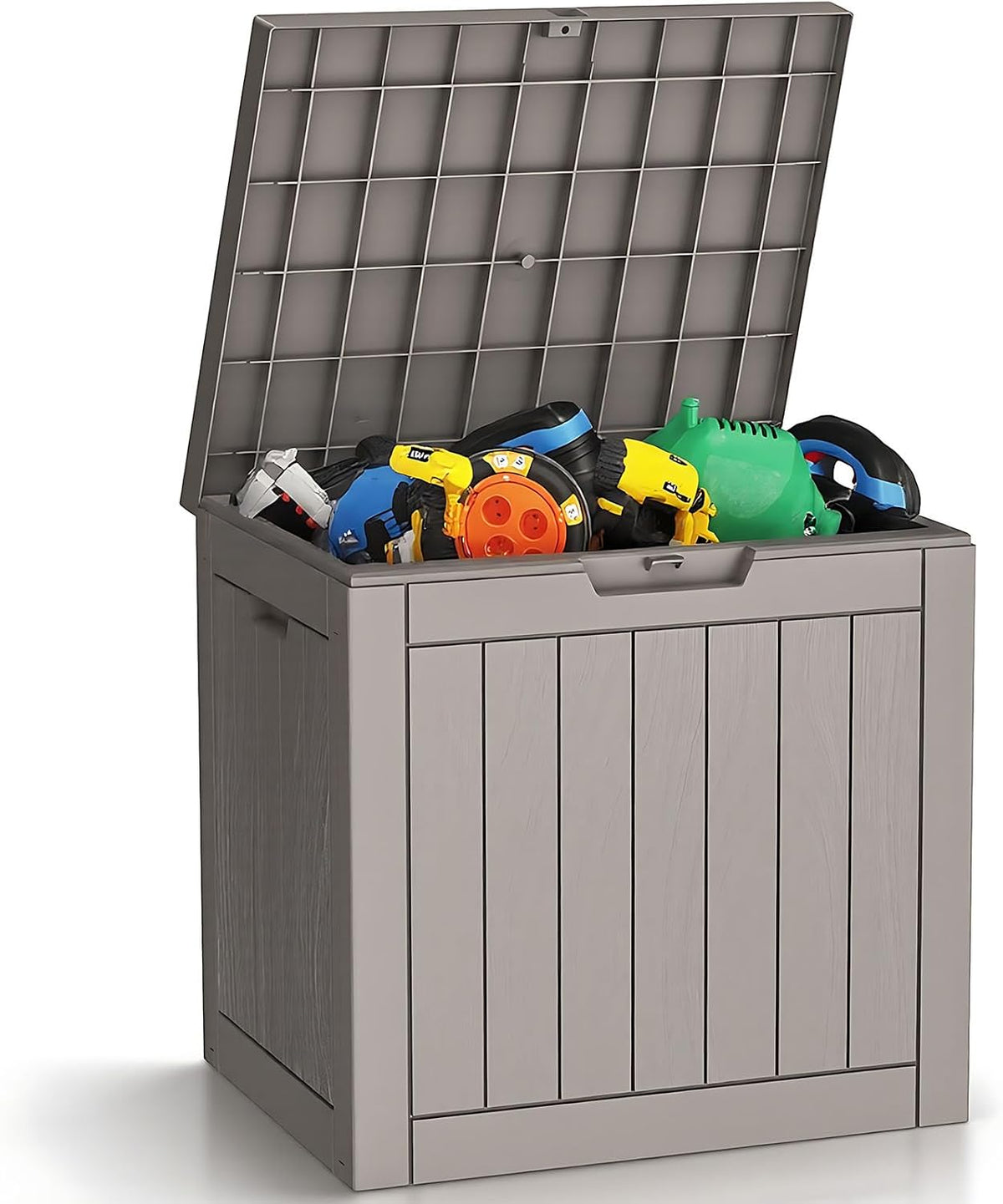 zapdos 31 gallon outdoor storage box deck box, main product view