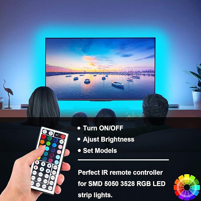 SUPERNIGHT RGB LED Light Strip Remote Controller, Dimmer - Image 6