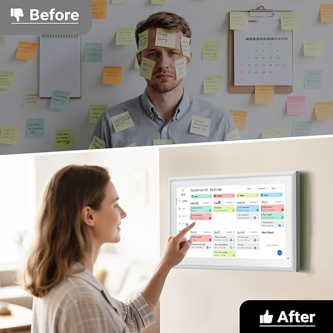 BOCT 21.5'' Digital Calendar Wall - Image 8