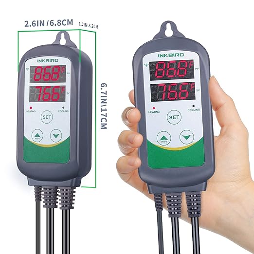 Inkbird WiFi ITC-308 Digital Temperature Controller Thermostat Remote - Image 4