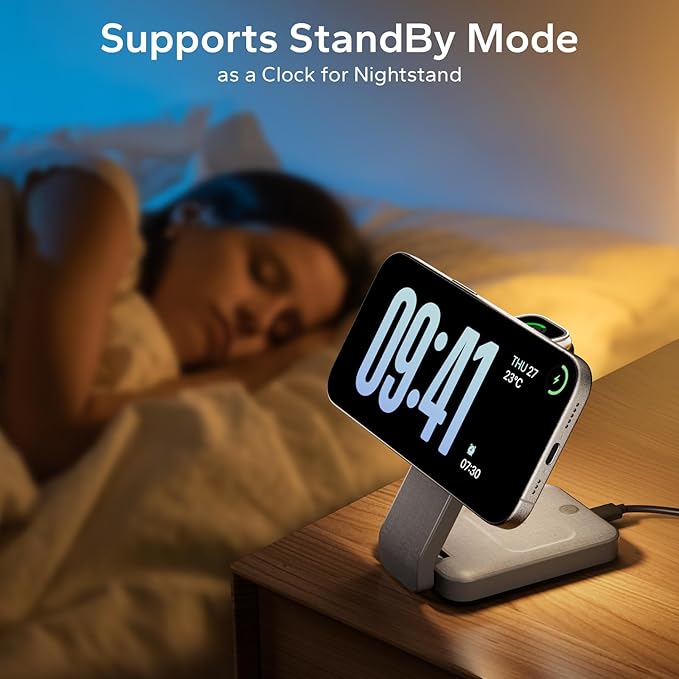 Eazpower 3 in 1 Foldable Wireless Charging Station - Image 6