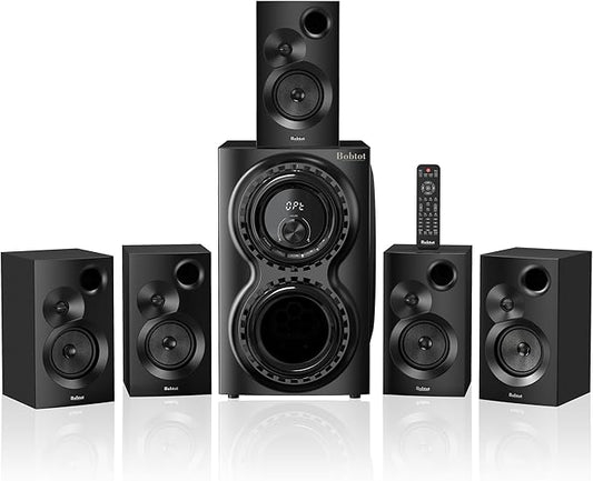 Bobtot Home Theater Sound System 5.1 Surround Sound Systems by Bobtot