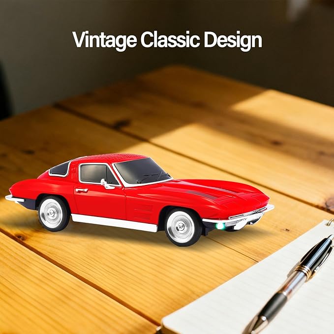 WSTER Retro American Style car Bluetooth Speaker, Portable Wireless Outdoor - Image 5