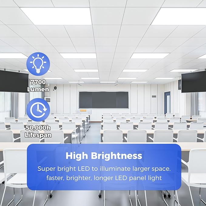 AIKVSXER 18 Pack 2x4 LED Flat Panel Light - Image 4