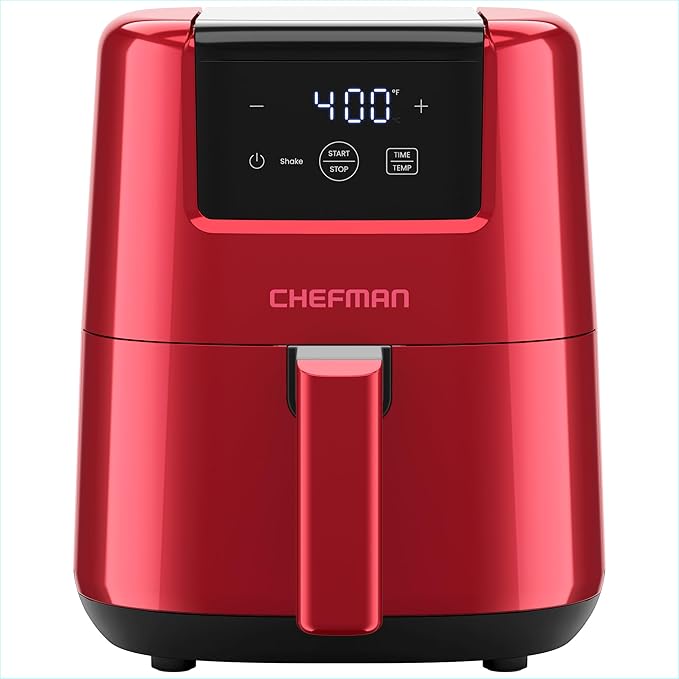 CHEFMAN 2 Qt Mini Air Fryer – Digital Space-Saving Compact Air Fryer by Chefman