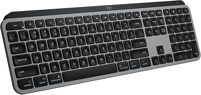 Logitech MX Keys S for Mac, Wireless Keyboard, Precise Laptop-Like Typing by Logitech