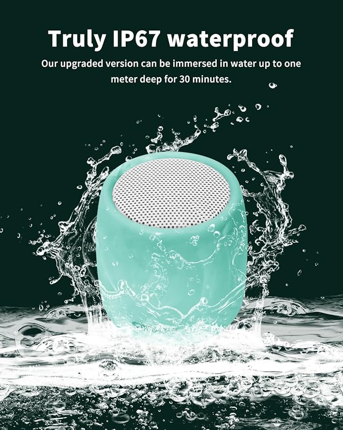 Waterproof Speaker, Small Bluetooth Speaker - Image 3