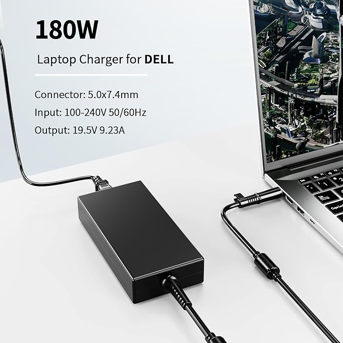 180W AC Adapter Fit for Dell Precision 7510 7520 7530 7540 7550 7560 Laptop - Image 4