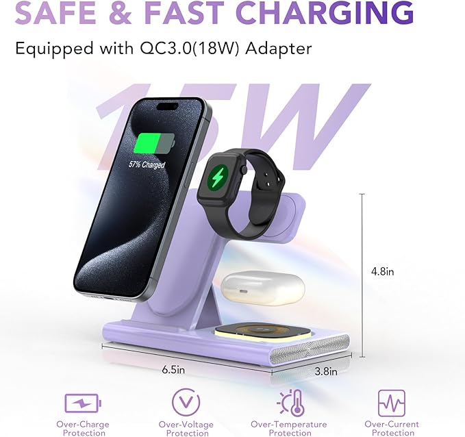 3 in 1 Charging Station for iPhone 17 - Image 5