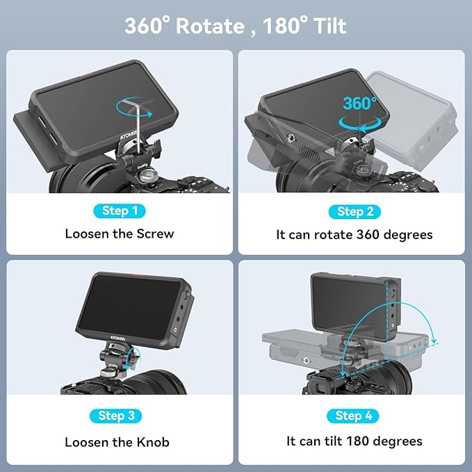 SmallRig Adjustable Camera Monitor Mount - Image 2