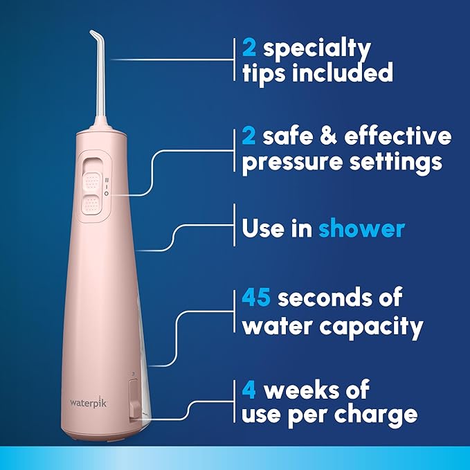 Waterpik Cordless Pulse Rechargeable Portable Water Flosser - Image 2