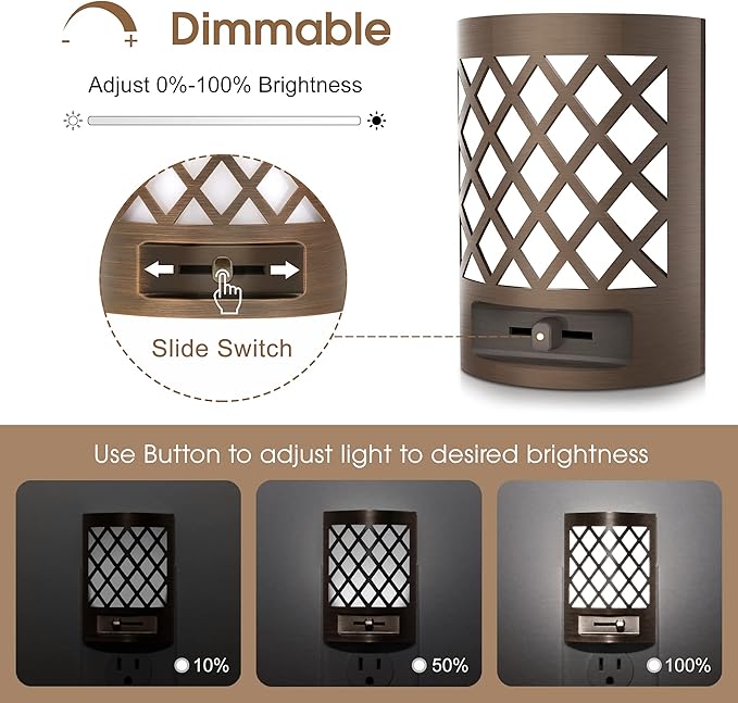 DORESshop LED Plug in Night Light, Night Lights Plug Into Wall, Dusk to Dawn - Image 2
