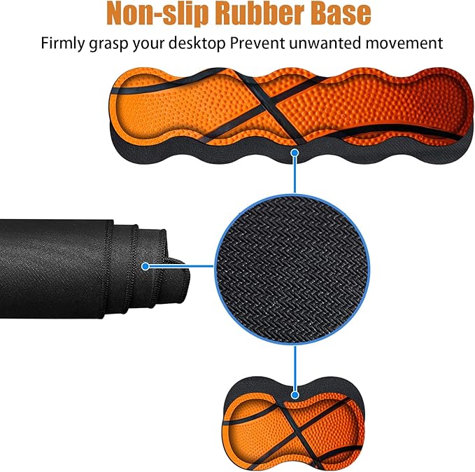 4 in 1 Ergonomic Keyboard Wrist Rest & Mouse Pad Wrist Rest Set, Large XXL - Image 4